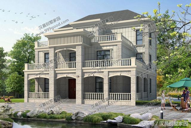 8套最新設計的農村別墅圖紙，符合農村自建房的傳統理念