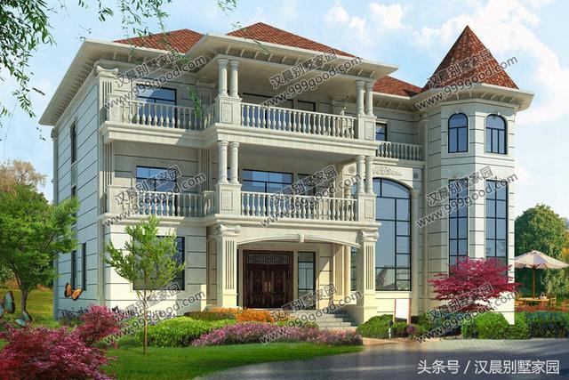 8套最新設計的農村別墅圖紙，符合農村自建房的傳統理念