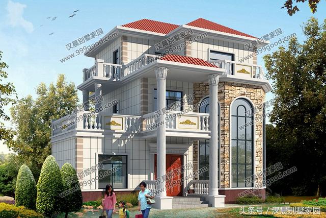 8套最新設計的農村別墅圖紙，符合農村自建房的傳統理念