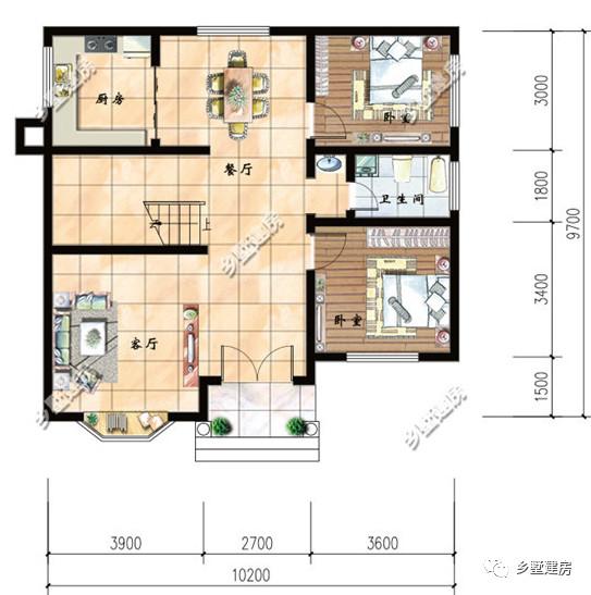 今天介紹這兩款農村自建房設計圖，花少的錢住高級的別墅