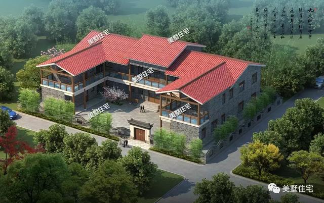 這幾款別墅設計圖戶型都是可出租的，有帶商鋪的，有可作民宿的，隨便建一棟，你也能成包租婆