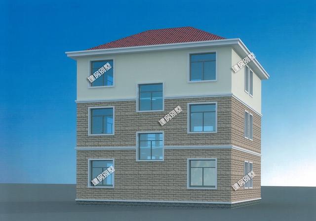 農(nóng)村三層別墅設(shè)計(jì)圖，外觀低調(diào)，內(nèi)置布局足夠滿足農(nóng)村家庭的日常生活