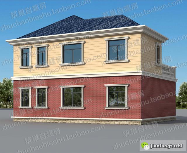 帶車庫二層自建房全套設(shè)計施工圖，布局緊湊，方便舒適