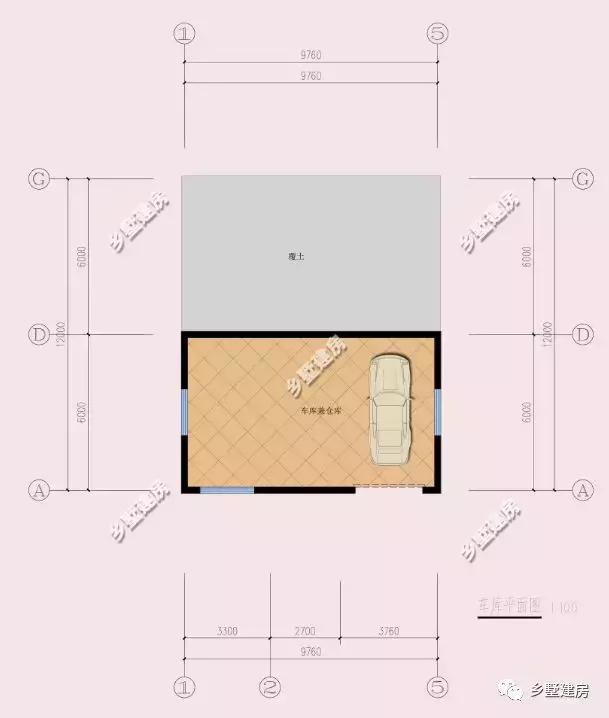 一款帶地下室的農(nóng)村別墅設(shè)計圖，簡單大方，不宜過時