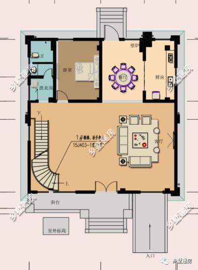 超級(jí)適合在農(nóng)村建的自建房，主體二十幾萬(wàn)就能建，還沒建房的可有福了