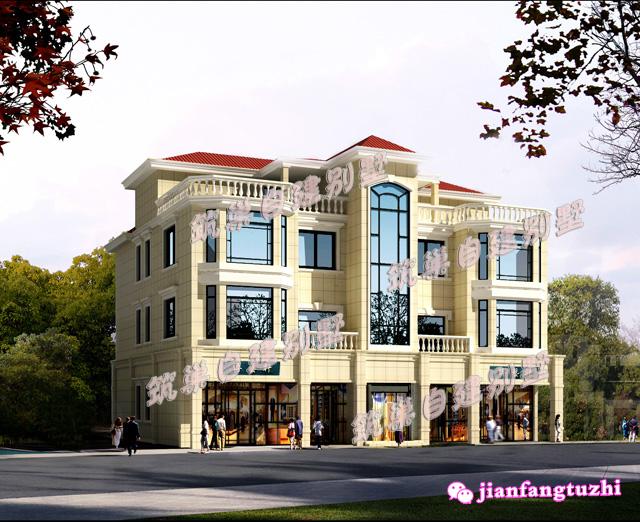 帶庭院農(nóng)村自建別墅設(shè)計圖，不管院子設(shè)在前邊后邊，都有好處