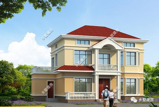 推薦兩款農村二層自建別墅設計圖，設計合理，居住感一定很棒