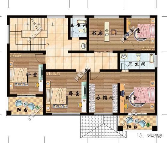 推薦兩款農村二層自建別墅設計圖，設計合理，居住感一定很棒