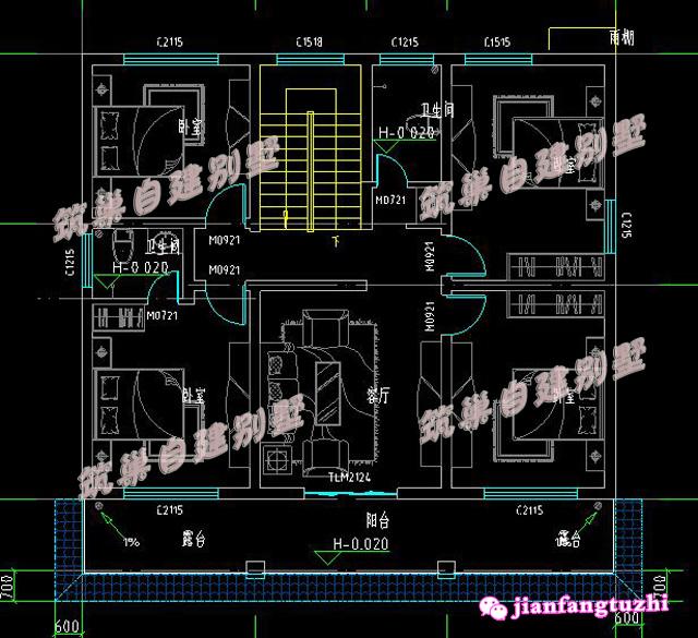 6套農村二層別墅設計圖，喜歡哪套建哪套
