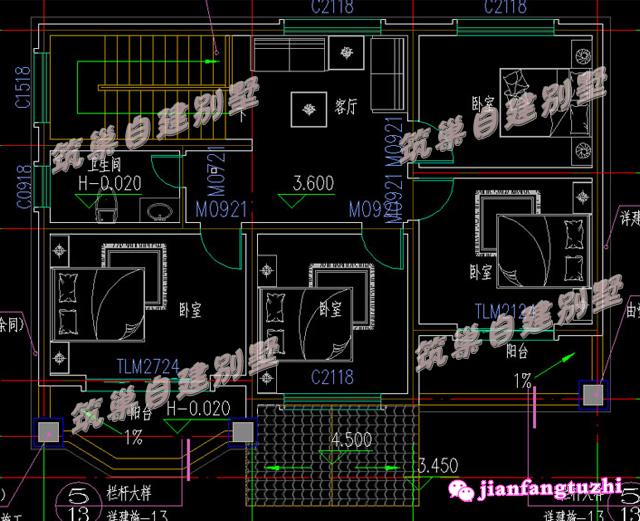 6套農村二層別墅設計圖，喜歡哪套建哪套