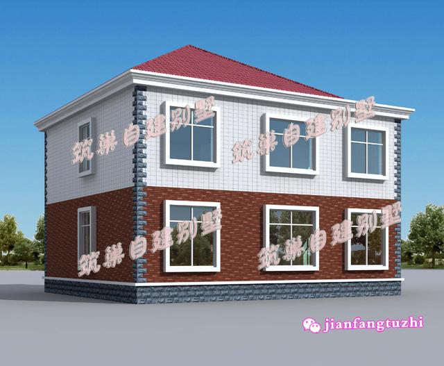 6套農村二層別墅設計圖，喜歡哪套建哪套