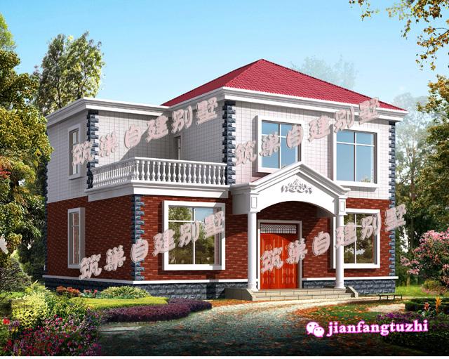 6套農村二層別墅設計圖，喜歡哪套建哪套