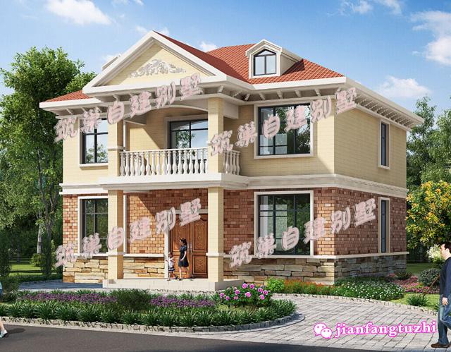 6套農村二層別墅設計圖，喜歡哪套建哪套