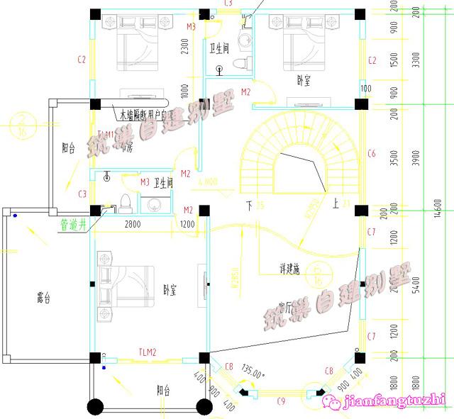 3套鄉(xiāng)村別墅設計圖，現(xiàn)在農村隨處可見都是漂亮的別墅