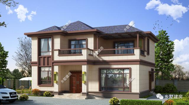 農村別墅設計圖，12X10米，造價18萬，還沒建房的抓緊了