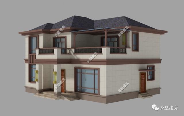 農村別墅設計圖，12X10米，造價18萬，還沒建房的抓緊了