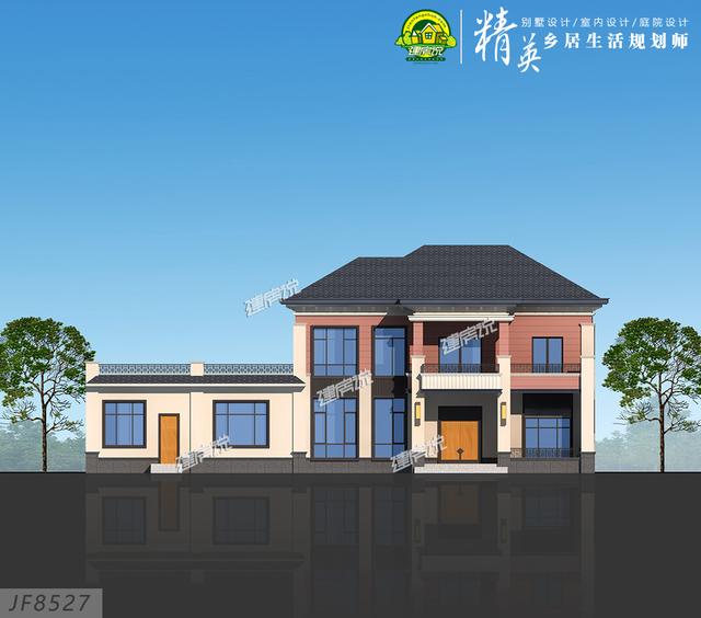 二層中式別墅設(shè)計(jì)圖，這室內(nèi)布局真是完美