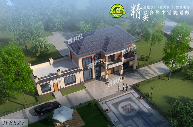 二層中式別墅設(shè)計(jì)圖，這室內(nèi)布局真是完美