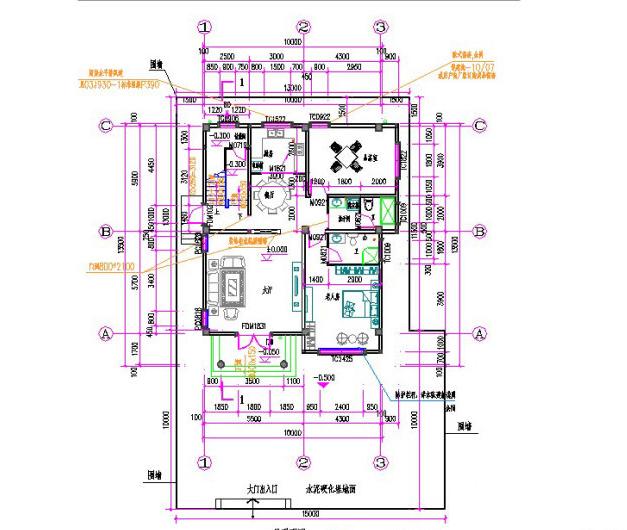 35萬三層6臥農村自建房設計圖，10×14米，簡約大氣，性價比好