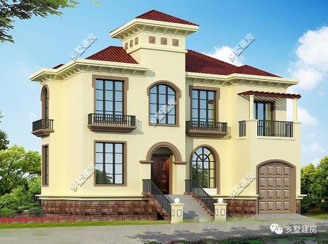 2款兩層別墅設(shè)計(jì)圖精心推薦，自建一棟別墅，別讓買房傷了感情