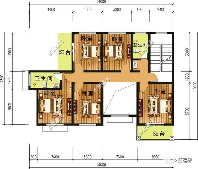 2款兩層別墅設(shè)計(jì)圖精心推薦，自建一棟別墅，別讓買房傷了感情