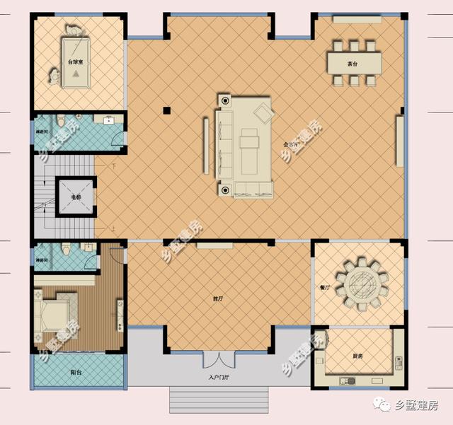 農村還沒建房的有福了，趕緊來看看這兩款別墅設計圖，功能設計的十分齊全