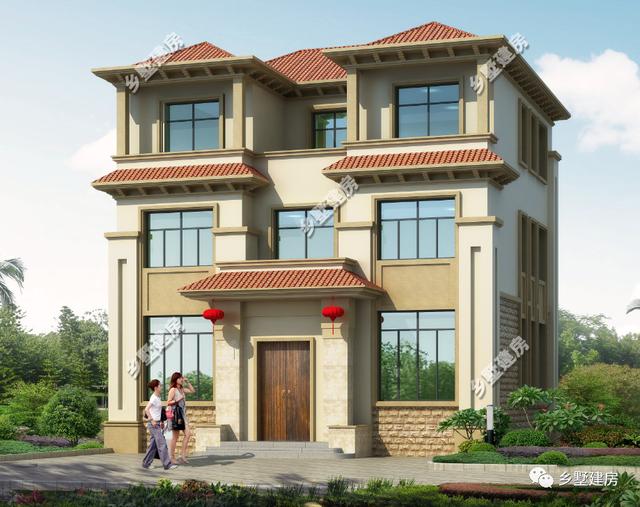 農村還沒建房的有福了，趕緊來看看這兩款別墅設計圖，功能設計的十分齊全