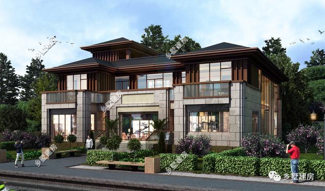 農村還沒建房的有福了，趕緊來看看這兩款別墅設計圖，功能設計的十分齊全