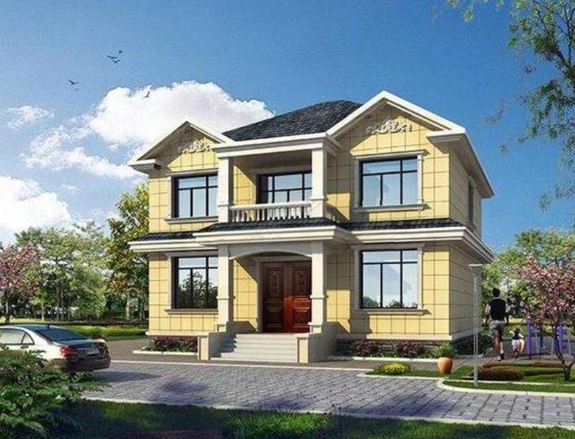 推薦兩款質樸型的農村二層自建房，磚混結構設計方案，6室3廳