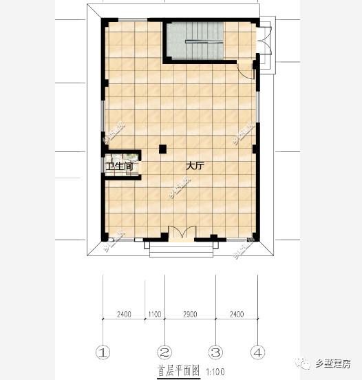 這兩款自建房別墅設計圖，都是很典型的9x12米的設計方案