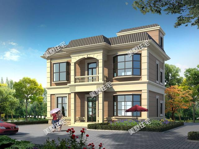 歐式別墅設計圖，屬這5款戶型旺氣足，一定讓你財源廣進