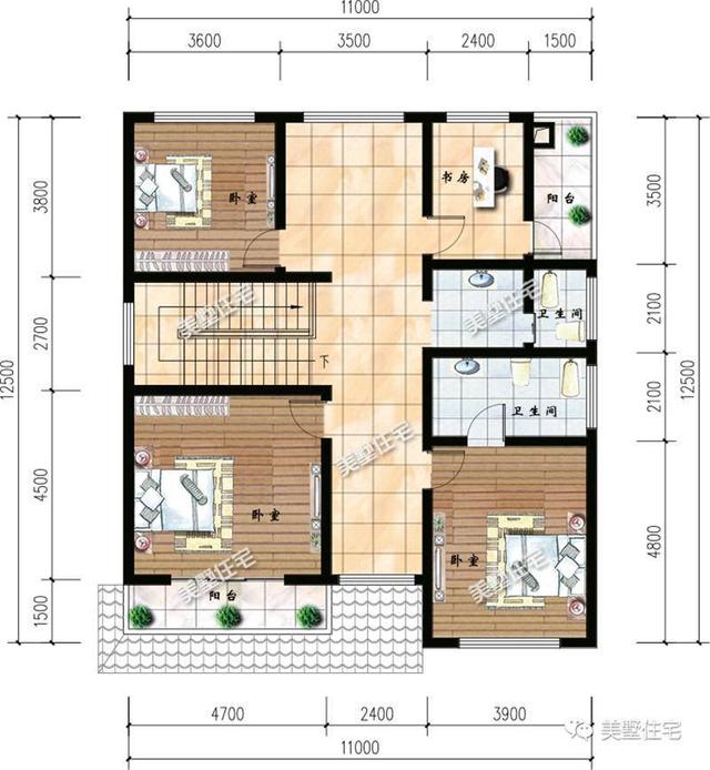 推薦4款農村別墅設計圖，造價都不超過25萬，真的太有性價比了