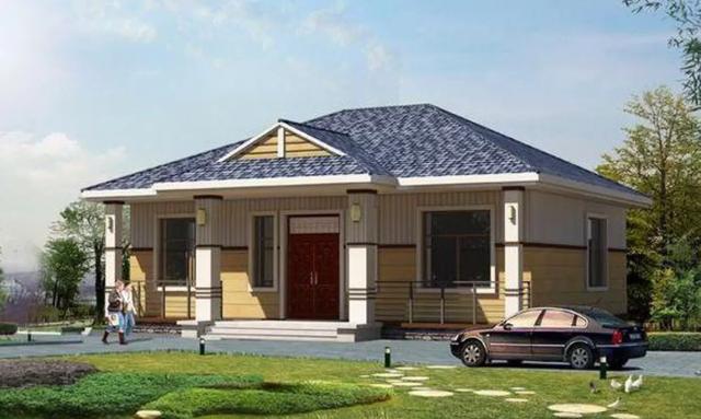 五款一層農村自建房設計圖，實用的結構，低廉的造價，主體加裝修20萬搞定很輕松