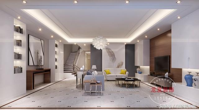 360㎡現代簡約別墅裝修案例