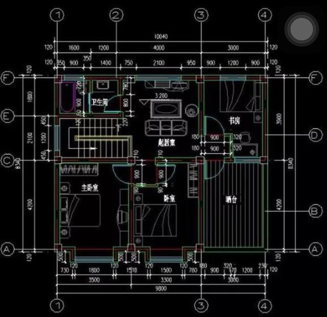 占地不足100平米的二層現代風格小別墅設計圖，簡約時尚，只需要20萬，非常吸引人。
