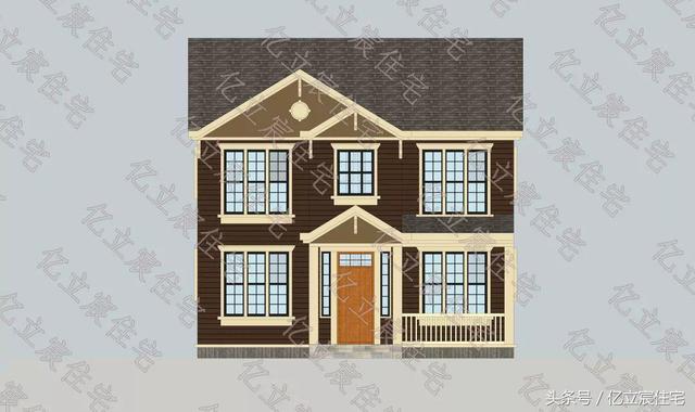 10米x11.4米二層田園風(fēng)自建房，享受自然的田園生活情趣