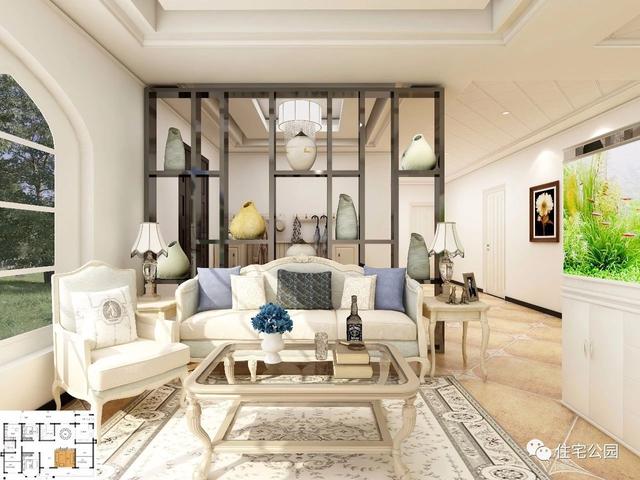 10×18米一層北歐風別墅設計圖，帶車庫，清新自然，布局靈巧方便。