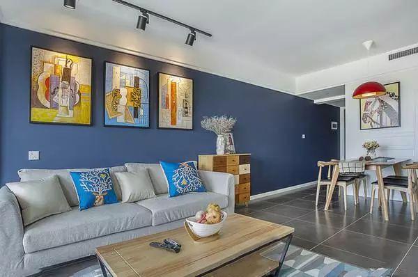 85平小戶型裝修完成，北歐風格和簡約風格混搭，不拘一格又溫馨的設計！