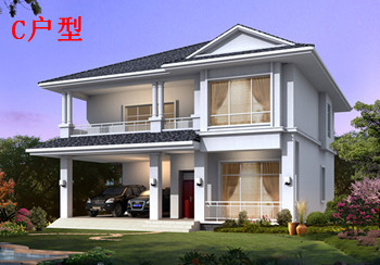 好看又簡單的二層樓房設計圖紙，戶型還實用