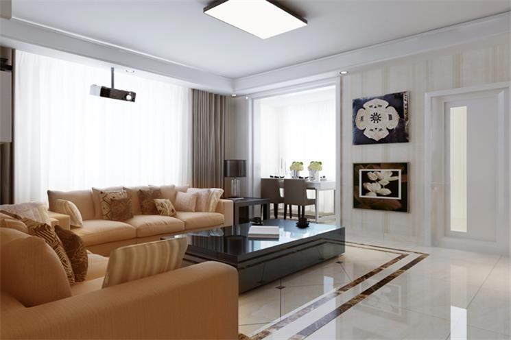 95平二居室全包裝修只花了7萬，簡潔、時尚。