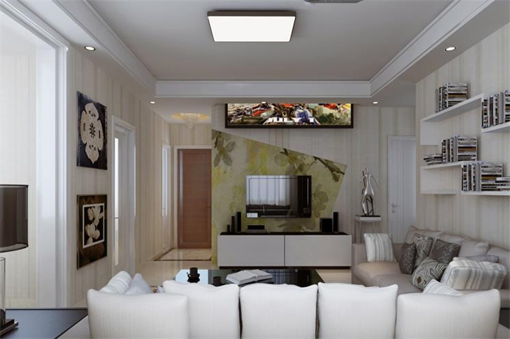 95平二居室全包裝修只花了7萬，簡潔、時尚。