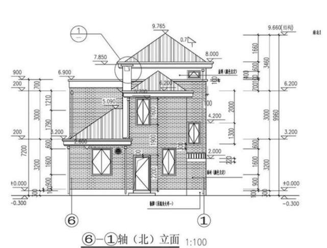 占地80平的二層設計圖，帶閣樓，滿足三口之家的生活。
