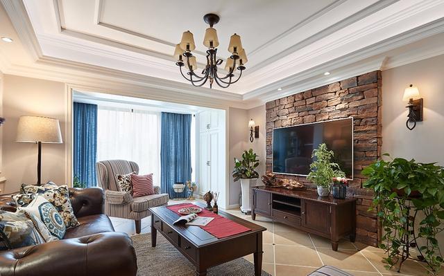 新房138平美式風格裝修完成，這樣的裝修，只有在美式大片里才能看到