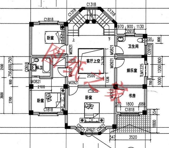 6棟三層別墅設(shè)計圖，居住方便實用，適合農(nóng)村自建房，你有喜歡的嗎?