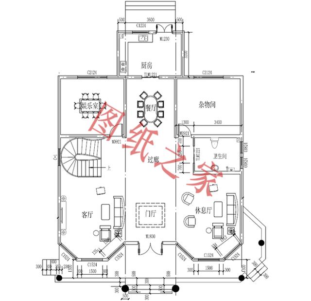 6棟三層別墅設(shè)計圖，居住方便實用，適合農(nóng)村自建房，你有喜歡的嗎?