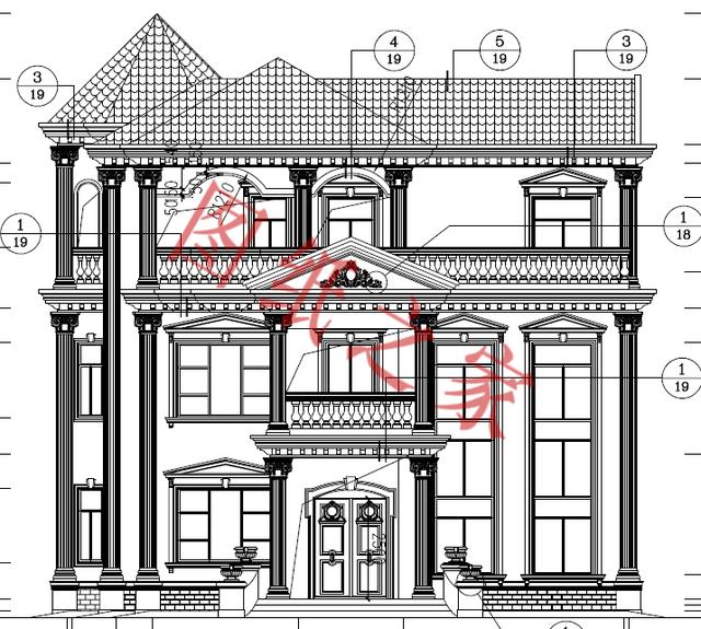 6棟三層別墅設(shè)計圖，居住方便實用，適合農(nóng)村自建房，你有喜歡的嗎?