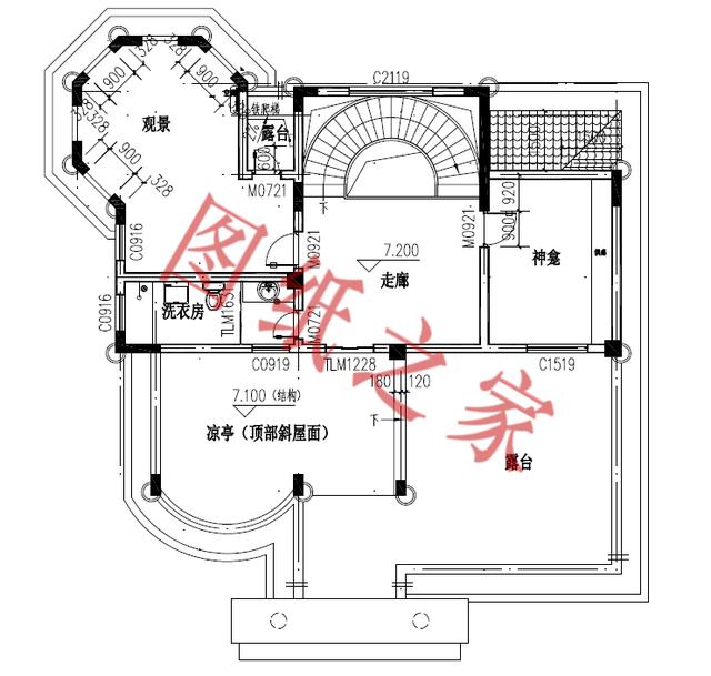 6棟三層別墅設(shè)計圖，居住方便實用，適合農(nóng)村自建房，你有喜歡的嗎?