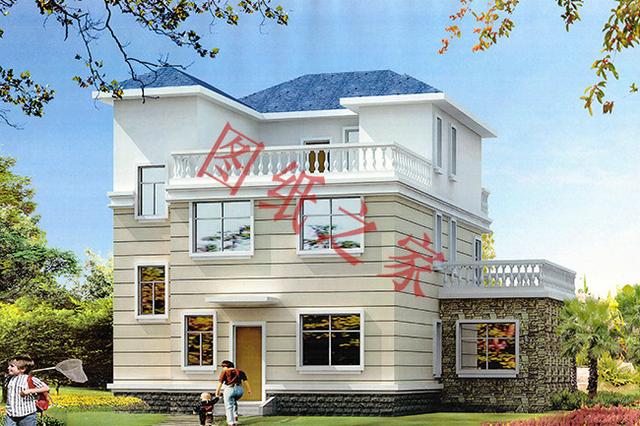 6棟三層別墅設(shè)計圖，居住方便實用，適合農(nóng)村自建房，你有喜歡的嗎?