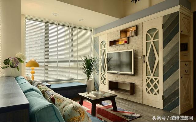 86㎡條田園風裝修，享受寧靜安逸的幸福感、悠閑慵懶的自由感。