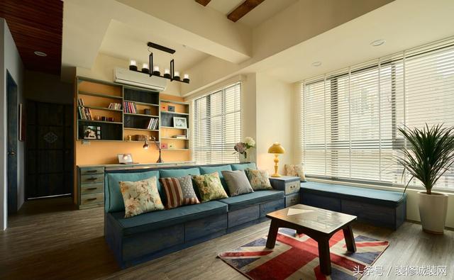 86㎡條田園風裝修，享受寧靜安逸的幸福感、悠閑慵懶的自由感。